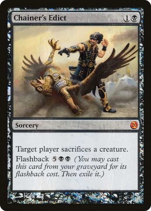 Chainer's Edict in the group Magic the Gathering / Types / Colors / Black at Proxyprinters.com (10633)