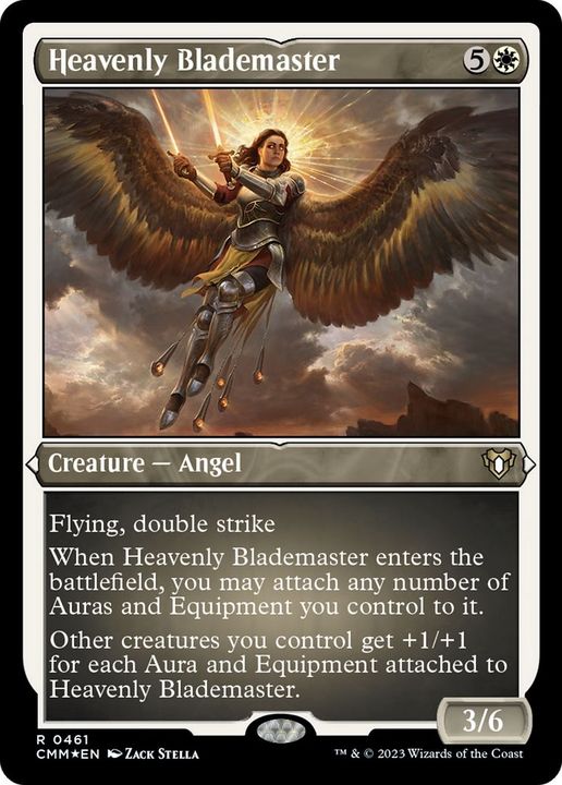 Heavenly Blademaster in the group Magic the Gathering / Sets / Commander Masters at Proxyprinters.com (10647)