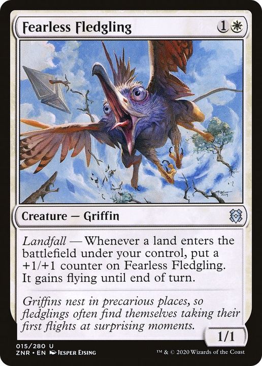 Fearless Fledgling in the group Magic the Gathering / Sets / Zendikar Rising at Proxyprinters.com (1065)