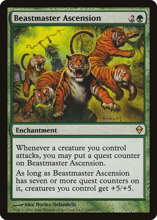 Beastmaster Ascension in the group Magic the Gathering / Types / Enchantment / Enchantment at Proxyprinters.com (1066)