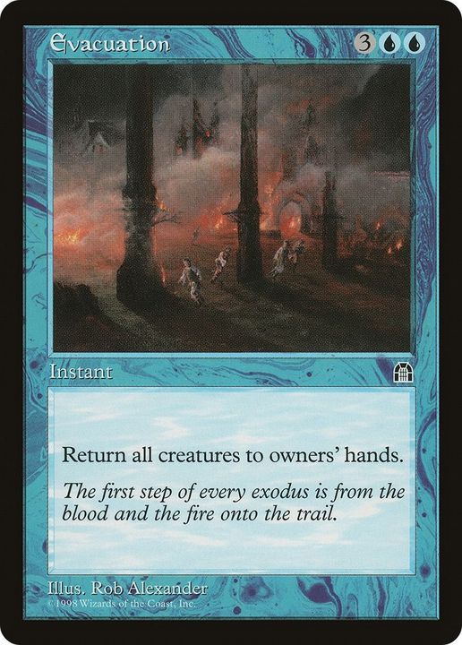 Evacuation in the group Magic the Gathering / Types / Colors / Blue at Proxyprinters.com (10661)