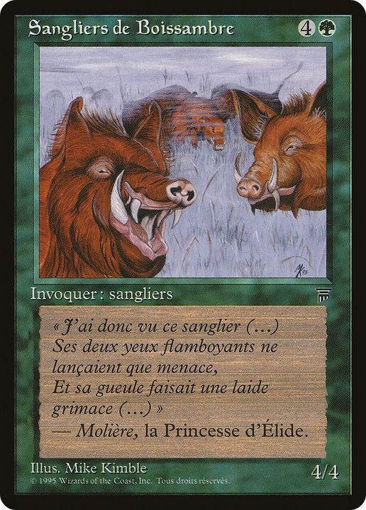 Durkwood Boars in the group Magic the Gathering / Types / Colors / Green at Proxyprinters.com (10664)