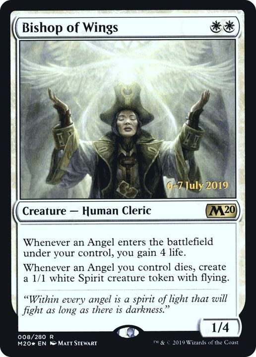 Bishop of Wings in the group Magic the Gathering / Sets / Core Set 2020 Promos at Proxyprinters.com (10670)