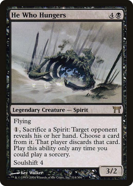 He Who Hungers in the group Magic the Gathering / Types / Colors / Black at Proxyprinters.com (10686)