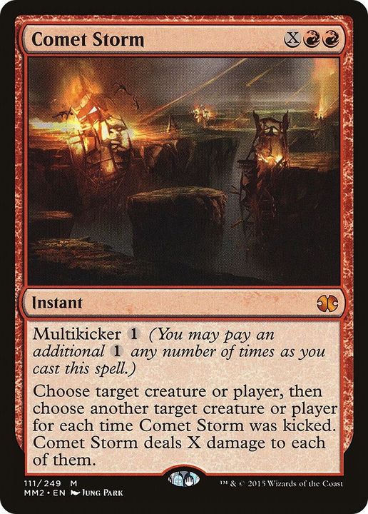 Comet Storm in the group Magic the Gathering / Types / Colors / Red at Proxyprinters.com (10689)