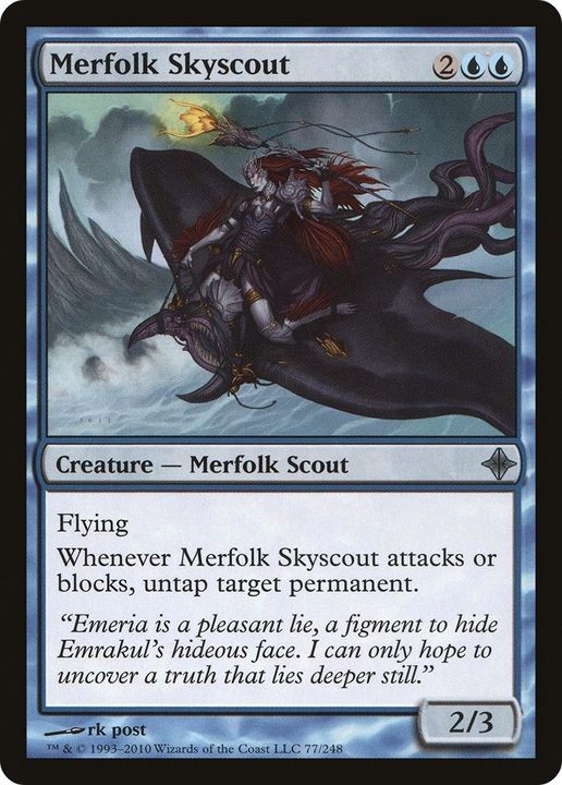 Merfolk Skyscout in the group Magic the Gathering / Types / Colors / Blue at Proxyprinters.com (10708)