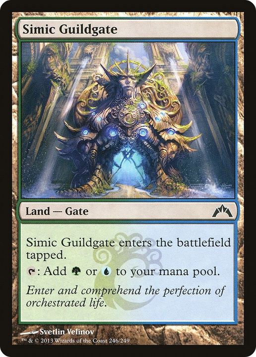 Simic Guildgate in the group Magic the Gathering / Types / Colors / Colorless at Proxyprinters.com (10712)