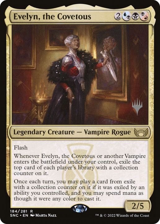 Evelyn, the Covetous in the group Magic the Gathering / Types / Colors / Multicolors / B, R, U at Proxyprinters.com (10723)