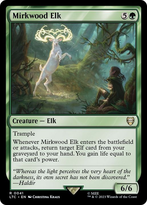 Mirkwood Elk in the group Magic the Gathering / Sets / Tales of Middle-earth Commander at Proxyprinters.com (10735)