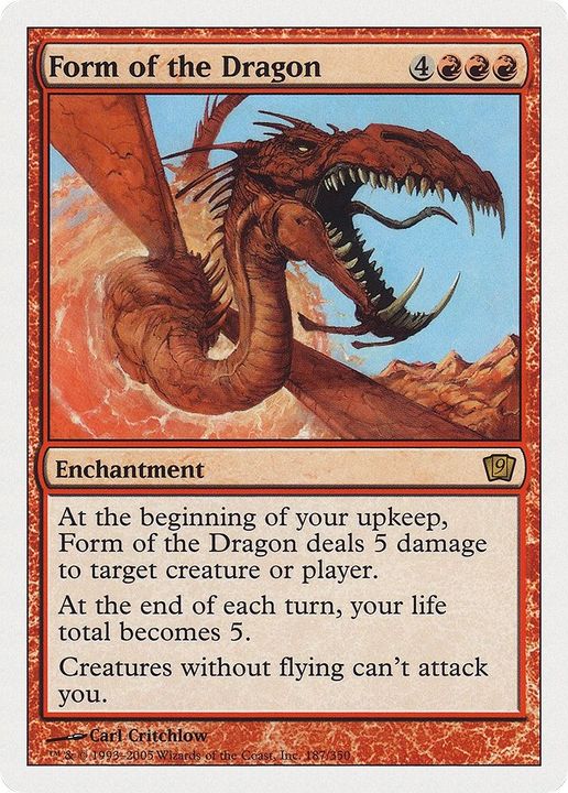 Form of the Dragon in the group Magic the Gathering / Types / Enchantment / Enchantment at Proxyprinters.com (10741)