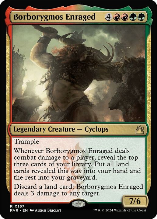 Borborygmos Enraged in the group Magic the Gathering / Sets / Ravnica: City of Guilds Promos at Proxyprinters.com (1075)