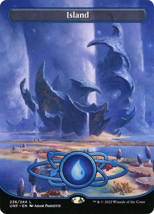 Island in the group Magic the Gathering / Sets / Unfinity Sticker Sheets at Proxyprinters.com (10752)