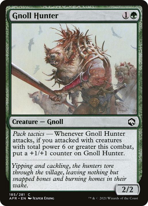 Gnoll Hunter in the group Magic the Gathering / Sets / Adventures in the Forgotten Realms at Proxyprinters.com (10756)