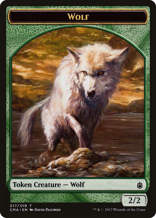 Wolf in the group Magic the Gathering / Types / Colors / Green at Proxyprinters.com (10780)