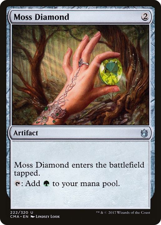 Moss Diamond in the group Magic the Gathering / Types / Artifacts / Artifact at Proxyprinters.com (10783)