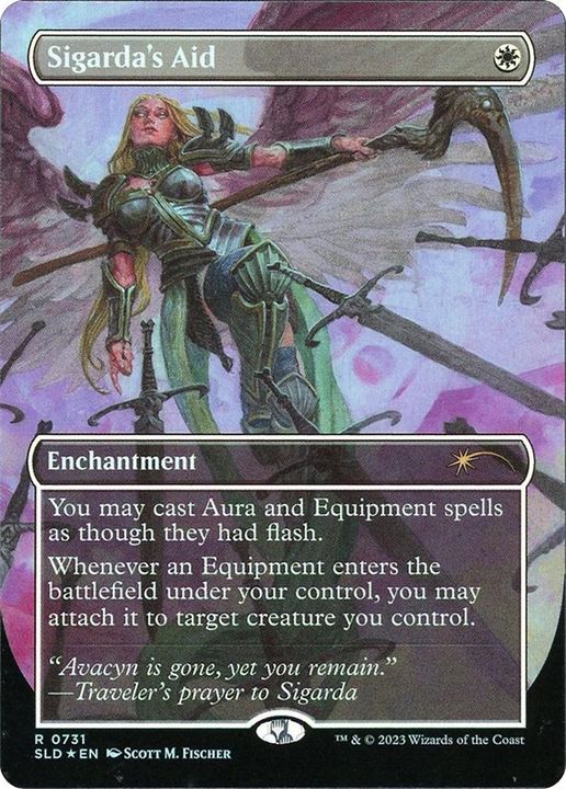 Sigarda's Aid in the group Magic the Gathering / Types / Enchantment / Enchantment at Proxyprinters.com (10785)