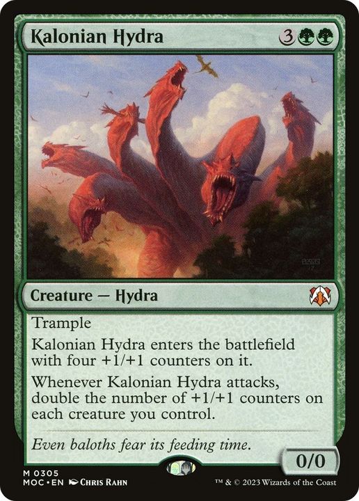 Kalonian Hydra in the group Magic the Gathering / Sets / March of the Machine Substitute Cards at Proxyprinters.com (10790)