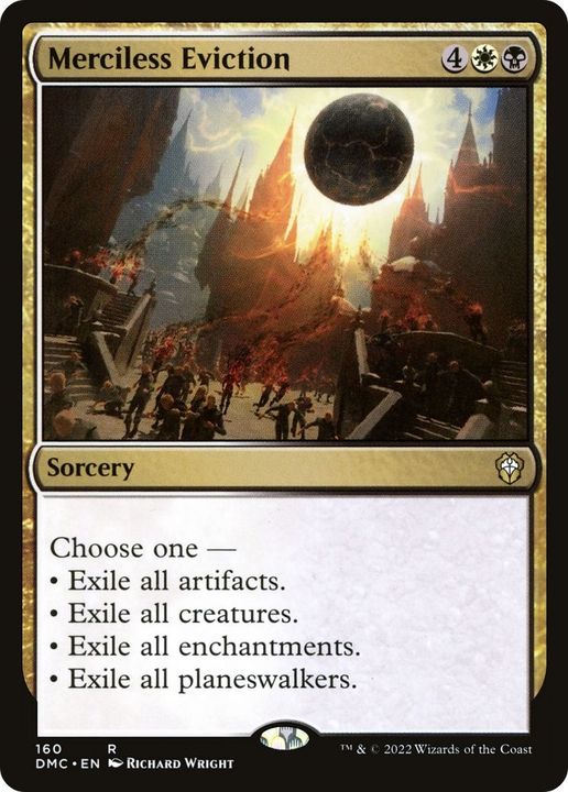 Merciless Eviction in the group Magic the Gathering / Types / Colors / Multicolors / B, W at Proxyprinters.com (10813)