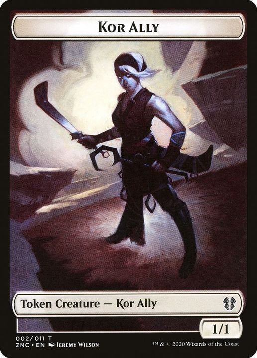 Kor Ally in the group Magic the Gathering / Types / Colors / White at Proxyprinters.com (10855)