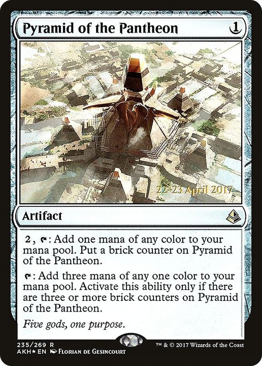 Pyramid of the Pantheon in the group Magic the Gathering / Types / Artifacts / Artifact at Proxyprinters.com (10862)