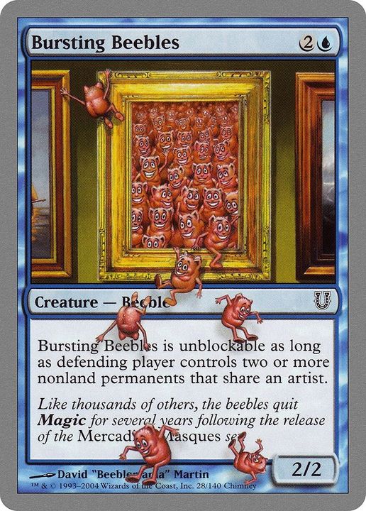 Bursting Beebles in the group Magic the Gathering / Types / Colors / Blue at Proxyprinters.com (10883)