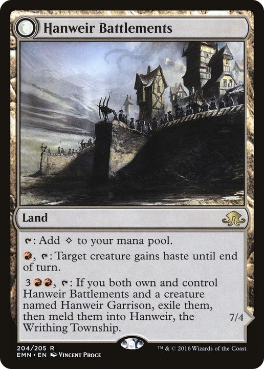 Hanweir Battlements in the group Magic the Gathering / Types / Colors / Colorless at Proxyprinters.com (10886)