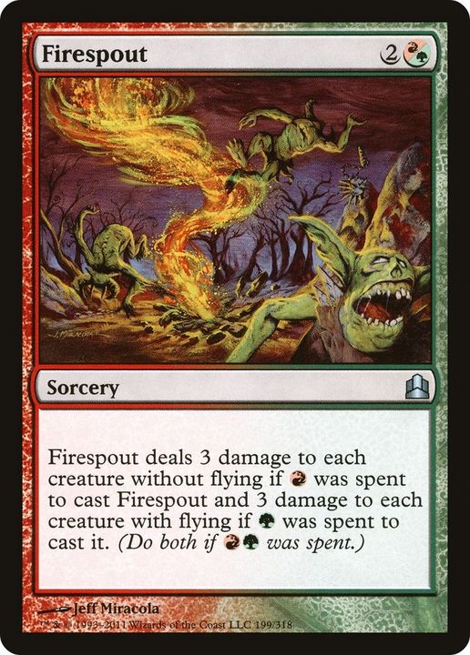 Firespout in the group Magic the Gathering / Sets / Commander 2011 at Proxyprinters.com (1089)