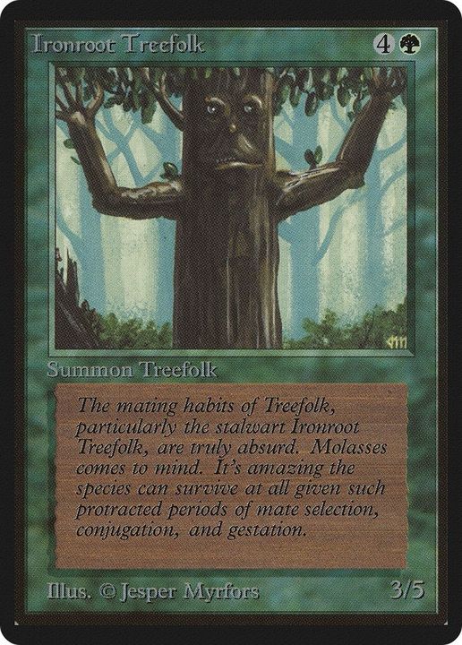 Ironroot Treefolk in the group Magic the Gathering / Sets / Limited Edition Beta at Proxyprinters.com (10933)