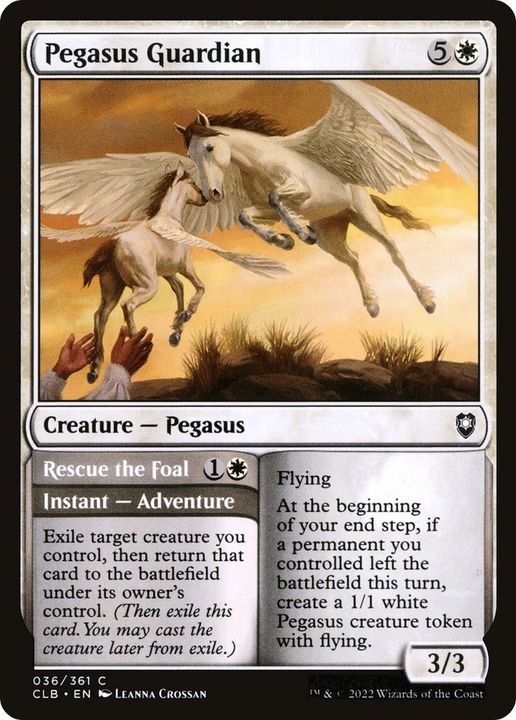 Pegasus Guardian // Rescue the Foal in the group Advanced search at Proxyprinters.com (10938)