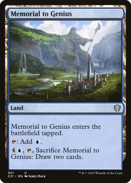 Memorial to Genius in the group Magic the Gathering / Types / Colors / Colorless at Proxyprinters.com (10943)