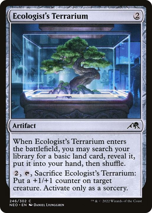 Ecologist's Terrarium in the group Magic the Gathering / Sets / Kamigawa: Neon Dynasty at Proxyprinters.com (10947)