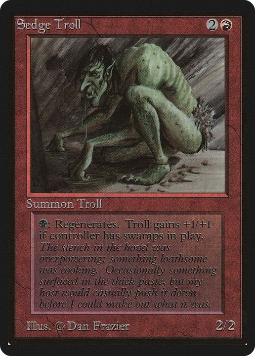 Sedge Troll in the group Magic the Gathering / Types / Colors / Red at Proxyprinters.com (1095)