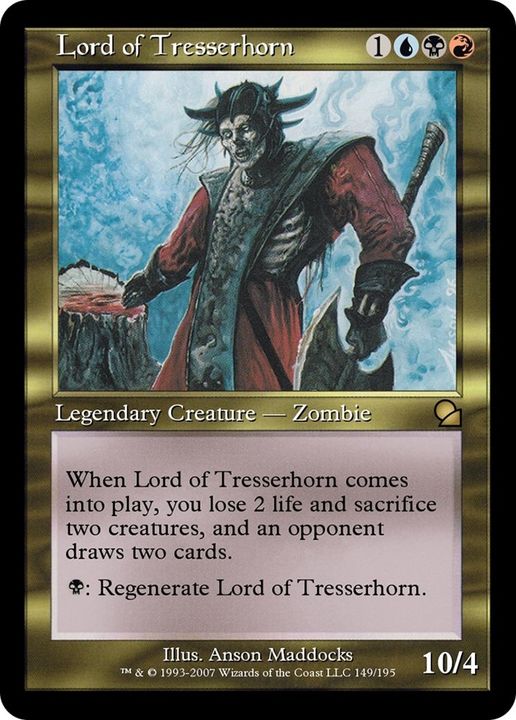 Lord of Tresserhorn in the group Magic the Gathering / Types / Colors / Multicolors / B, R, U at Proxyprinters.com (10953)