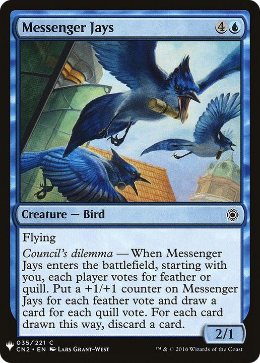 Messenger Jays in the group Magic the Gathering / Sets / The List at Proxyprinters.com (10967)