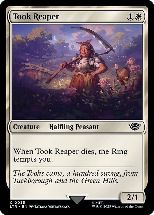 Took Reaper in the group Magic the Gathering / Sets / The Lord of the Rings: Tales of Middle-earth at Proxyprinters.com (10968)