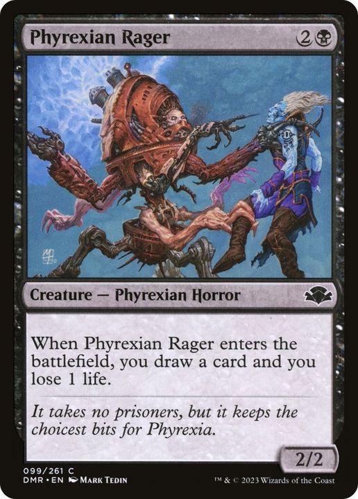 Phyrexian Rager in the group Magic the Gathering / Sets / Dominaria Remastered at Proxyprinters.com (10998)