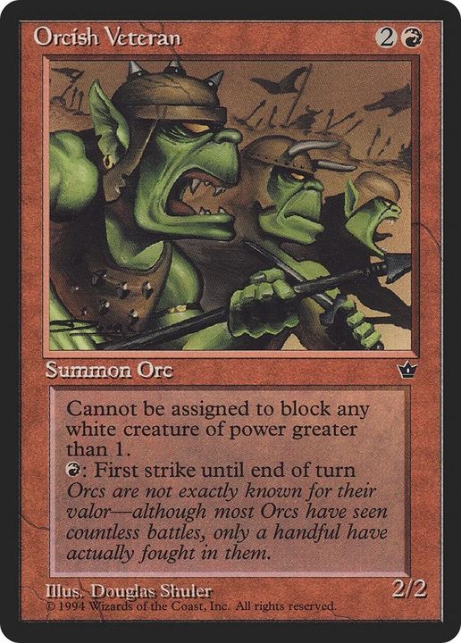 Orcish Veteran in the group Singles at Proxyprinters.com (11003)