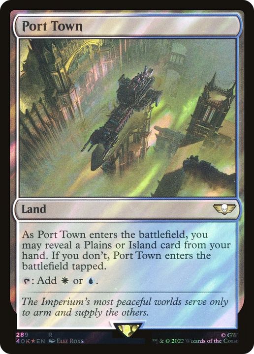 Port Town in the group Magic the Gathering / Types / Colors / Colorless at Proxyprinters.com (11009)