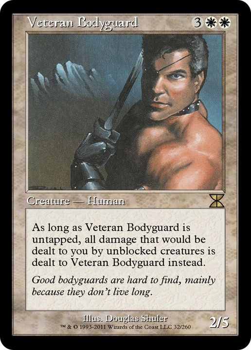 Veteran Bodyguard in the group Magic the Gathering / Sets / MicroProse Promos at Proxyprinters.com (11033)