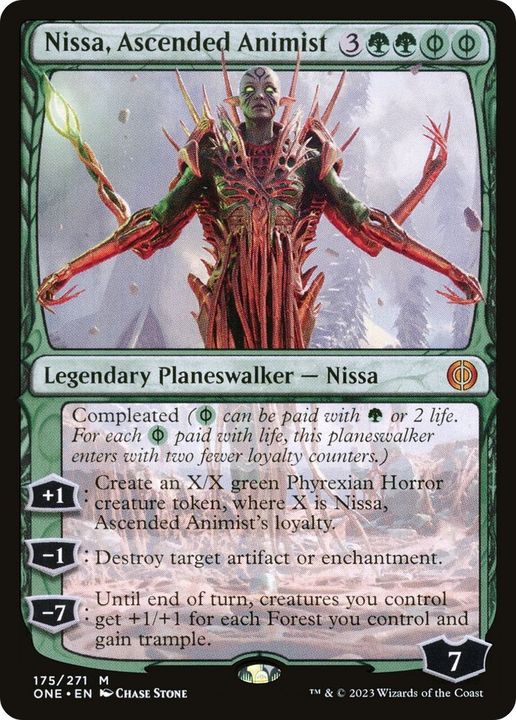 Nissa, Ascended Animist in the group Advanced search at Proxyprinters.com (11036)