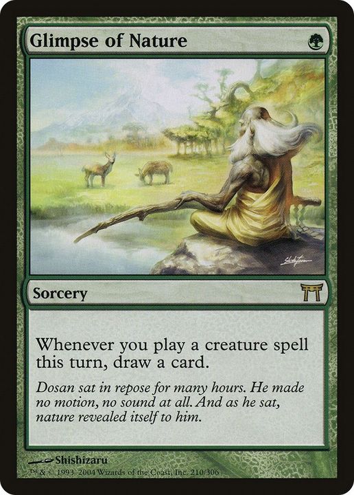 Glimpse of Nature in the group Magic the Gathering / Types / Colors / Green at Proxyprinters.com (11043)