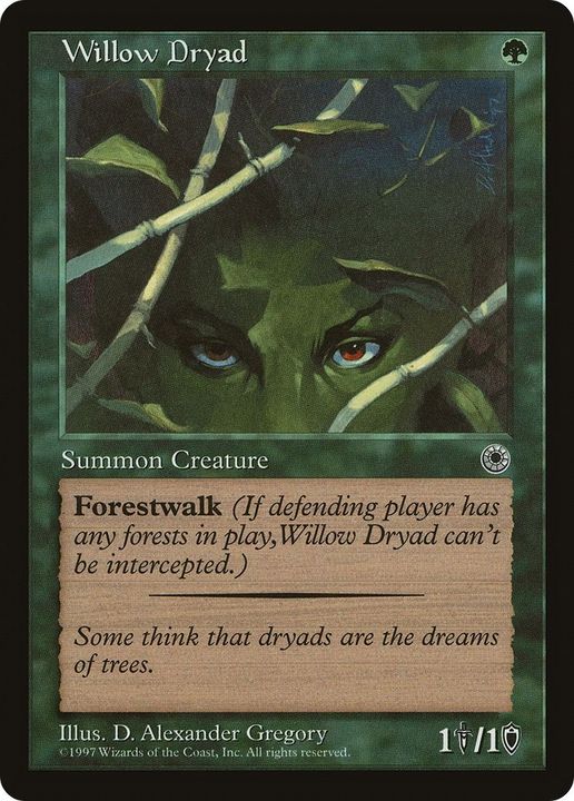 Willow Dryad in the group Magic the Gathering / Types / Colors / Green at Proxyprinters.com (11068)