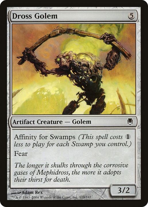 Dross Golem in the group Magic the Gathering / Types / Colors / Colorless at Proxyprinters.com (11072)