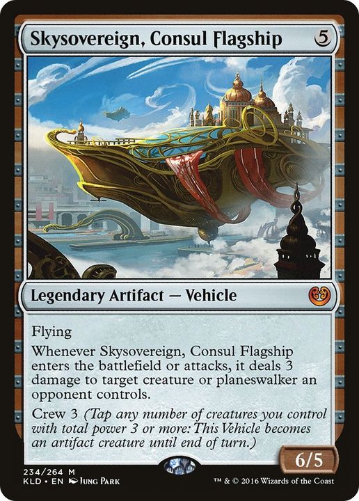 Skysovereign, Consul Flagship in the group Magic the Gathering / Types / Artifacts / Legendary Artifact at Proxyprinters.com (11080)