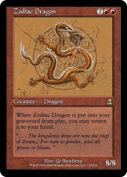 Zodiac Dragon in the group Magic the Gathering / Types / Colors / Red at Proxyprinters.com (11086)