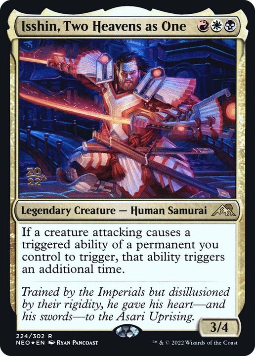 Isshin, Two Heavens as One in the group Magic the Gathering / Types / Colors / Multicolors / B, R, W at Proxyprinters.com (11088)