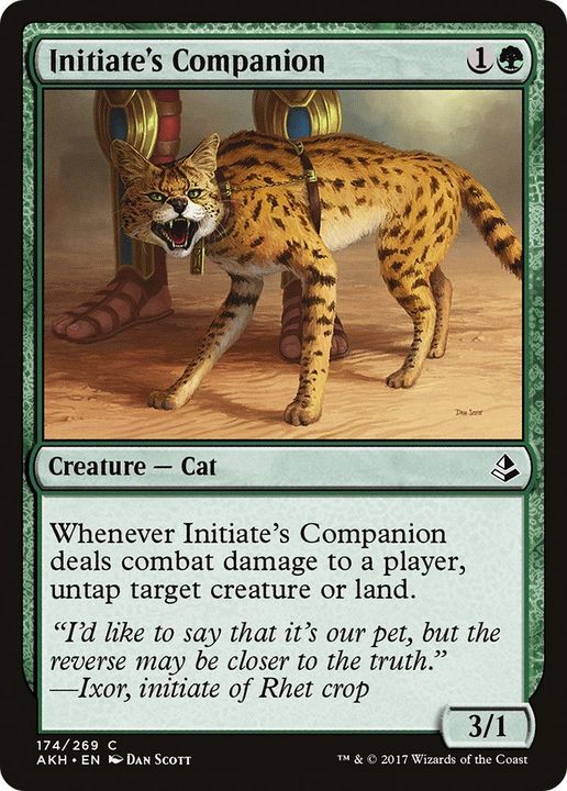 Initiate's Companion in the group Magic the Gathering / Types / Colors / Green at Proxyprinters.com (111)