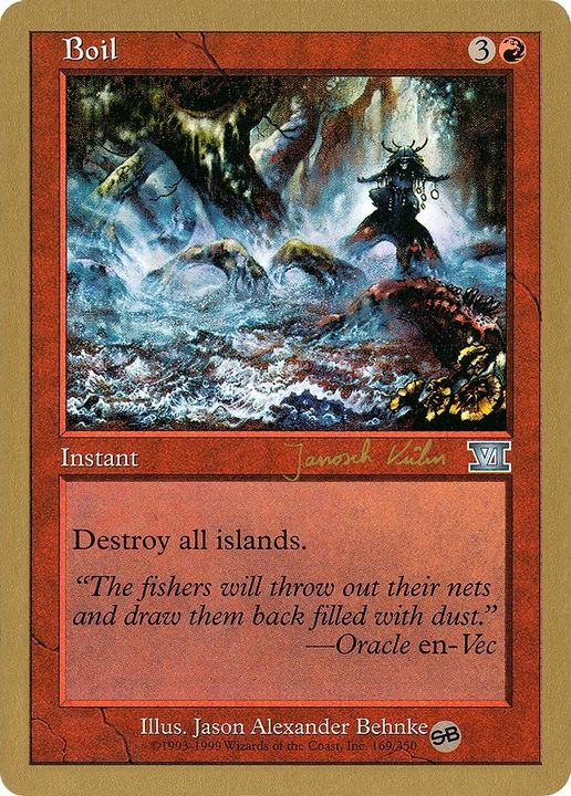 Boil in the group Magic the Gathering / Types / Colors / Red at Proxyprinters.com (11103)