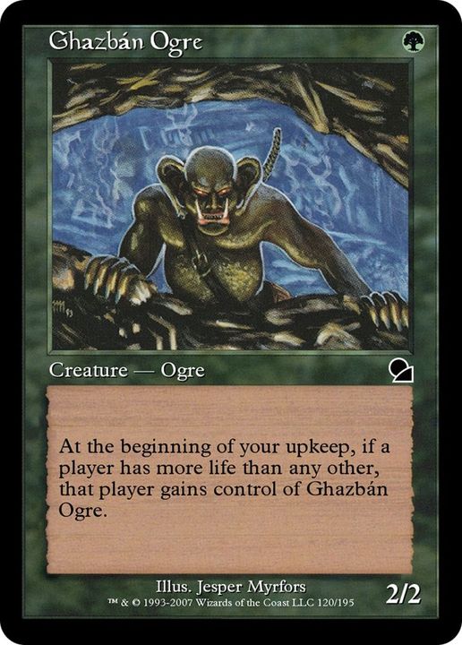 Ghazbán Ogre in the group Advanced search at Proxyprinters.com (11121)
