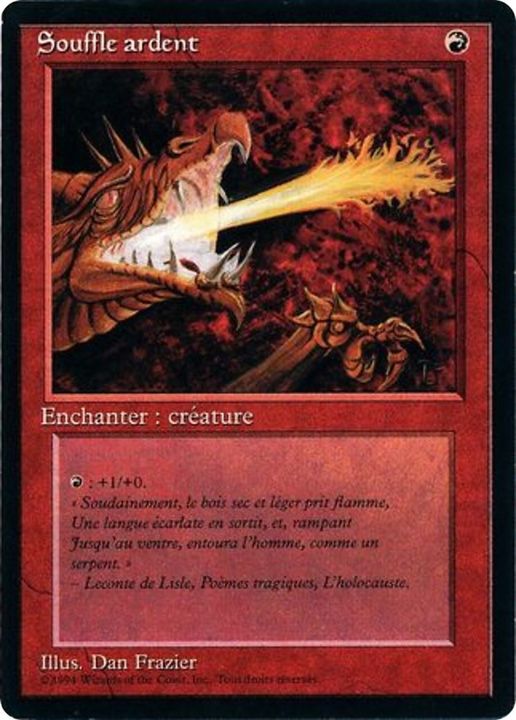 Firebreathing in the group Magic the Gathering / Types / Colors / Red at Proxyprinters.com (1113)